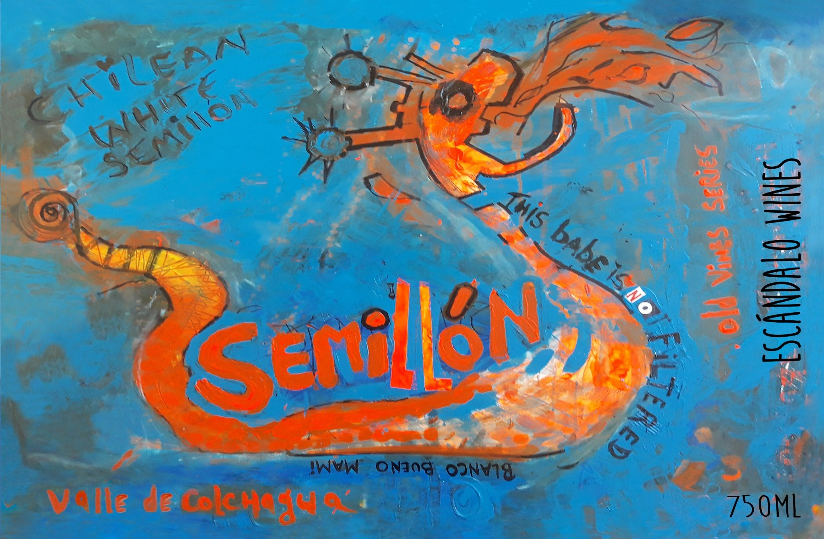 Etiqueta Escándalo Semillón